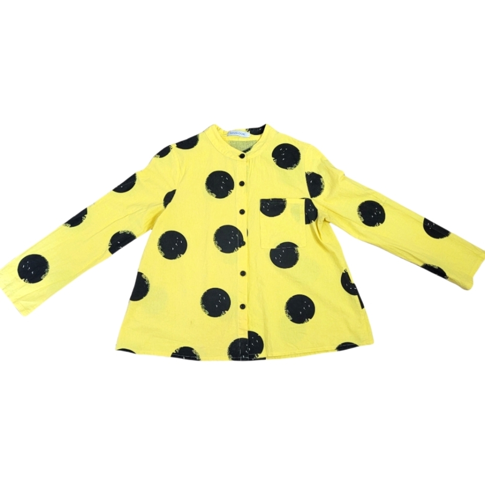 Misslook yellow button down shirt Size Large